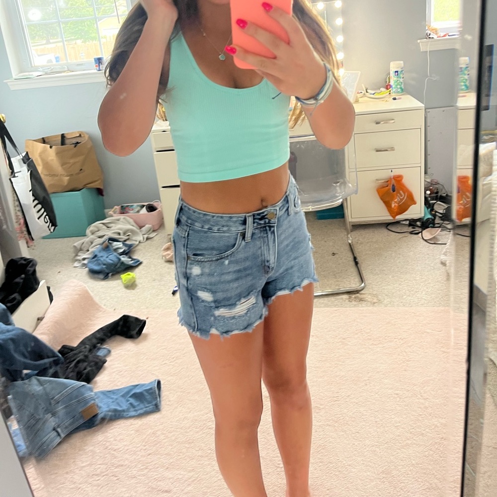 JBD short jean shorts size XS size 2 - Picture 1 of 6